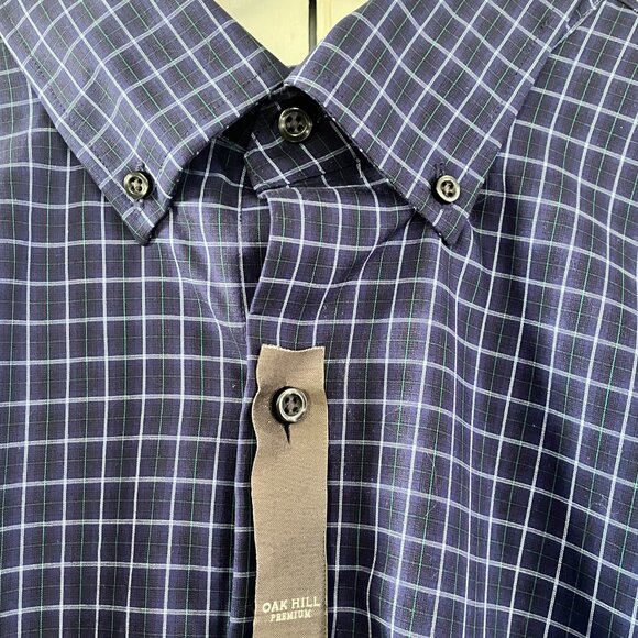 Men's Big & Tall Casual Button-Down Shirt - Picture 4 of 5